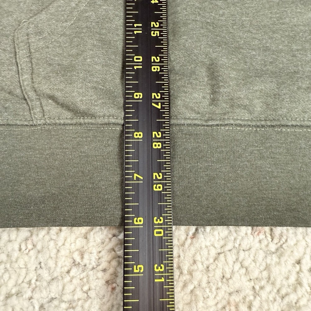 DISTRICT V.I.T.Fleece Graphic Hoodie Sweatshirt Green Yoda Starbuck Logo Mens XL - Picture 6 of 9